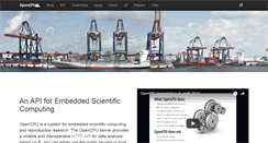 Desktop Screenshot of opencpu.org